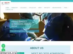 Sites similar to neetpgadmission.com