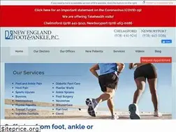 Sites similar to nefootankle.com
