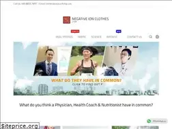 Sites similar to negativeionclothes.com