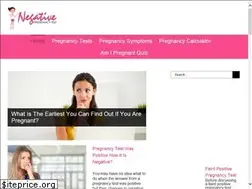 Sites similar to negativepregnancytest.com