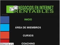 Sites similar to negocioseninternetrentables.com