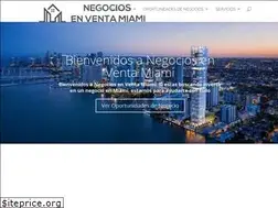 Sites similar to negociosenventamiami.com