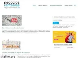Sites similar to negociosrentables.me