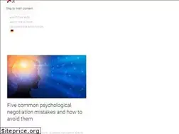 Sites similar to negotiation-blog.eu