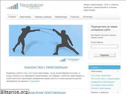 Sites similar to negotiationskills.ru