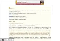 Sites similar to negrospirituals.com