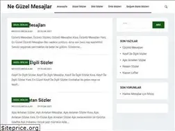 Sites similar to neguzelmesajlar.com