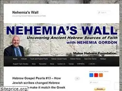 Sites similar to nehemiaswall.com