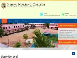 Sites similar to nehrunursingcollege.ac.in