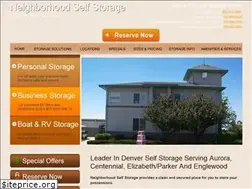 Sites similar to neighborhood-self-storage.com