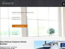 Sites similar to neighborhoodbuilders.com