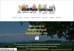 Sites similar to neighborhoodconnectionsvt.org