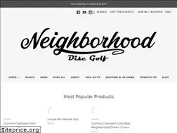 Sites similar to neighborhooddiscgolf.com