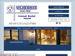 Sites similar to neighborhoodelectricwa.com
