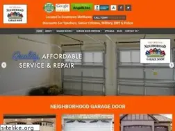Sites similar to neighborhoodgaragedoor.com