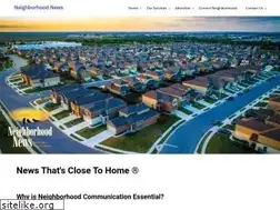 Sites similar to neighborhoodnews.com