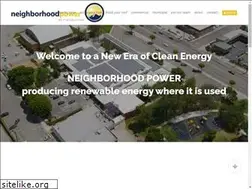 Sites similar to neighborhoodpower.com