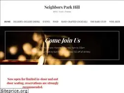 Sites similar to neighborsparkhill.com