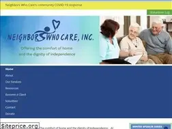 Sites similar to neighborswhocare.com