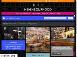 Sites similar to neighbourhood-bar.co.uk