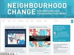 Sites similar to neighbourhoodchange.ca