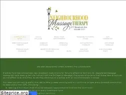 Sites similar to neighbourhoodmassage.com