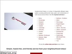 Sites similar to neighbourhoodnotary.ca