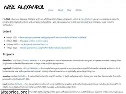 Sites similar to neilalexander.dev