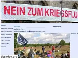 Sites similar to nein-zum-kriegsflughafen.de