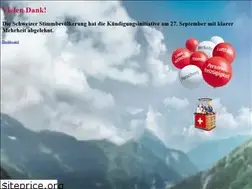 Sites similar to nein-zur-kuendigungsinitiative.ch