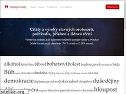Sites similar to nejlepsicitaty.cz