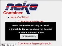 Sites similar to neka-container.de
