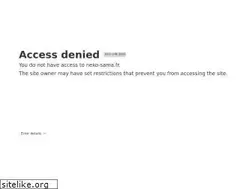 Sites similar to neko-sama.fr