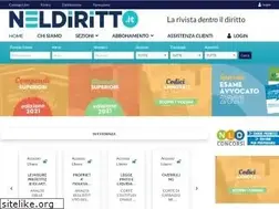 Sites similar to neldiritto.it