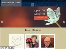 Sites similar to nelsonfuneralhomesnd.com