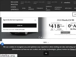 Sites similar to nelsonmazdacoolsprings.com