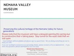 Sites similar to nemahavalleymuseum.org