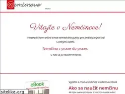 Sites similar to nemcinovo.sk