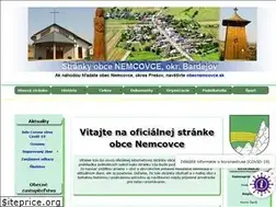 Sites similar to nemcovce.sk