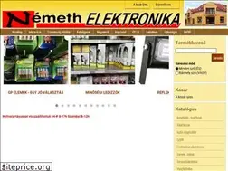 Sites similar to nemethelektronika.hu
