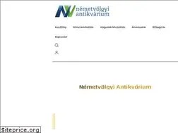 Sites similar to nemetvolgyiantikvarium.hu