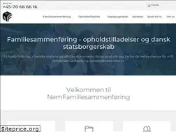 Sites similar to nemfamiliesammenfoering.dk