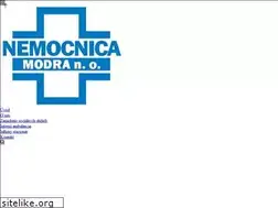 Sites similar to nemocnicamodra.sk