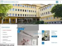 Sites similar to nemocnicasnina.sk