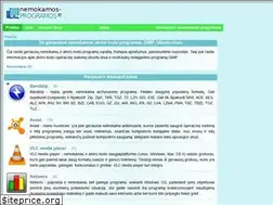 Sites similar to nemokamos-programos.lt