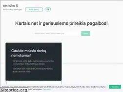 Sites similar to nemoku.lt