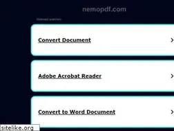 Sites similar to nemopdf.com