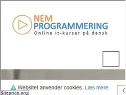 Sites similar to nemprogrammering.dk