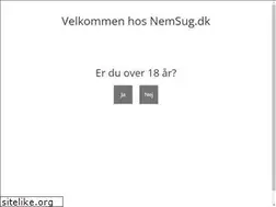 Sites similar to nemsug.dk