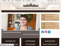 Sites similar to nemzetisegijogok.hu